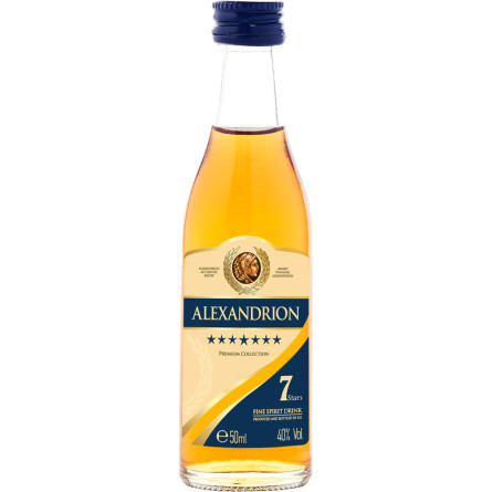 Міцний алкогольний напій Alexandrion 7* 0.05 л 40%
