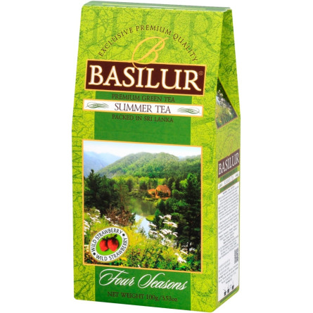 Чай зелений Basilur Summer Tea 100г slide 1