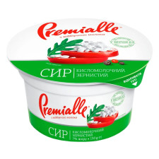 Сир Premialle зернистий 7% 150г mini slide 1