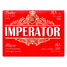 Масло Imperator сладкосливочное 80% 200г mini slide 1