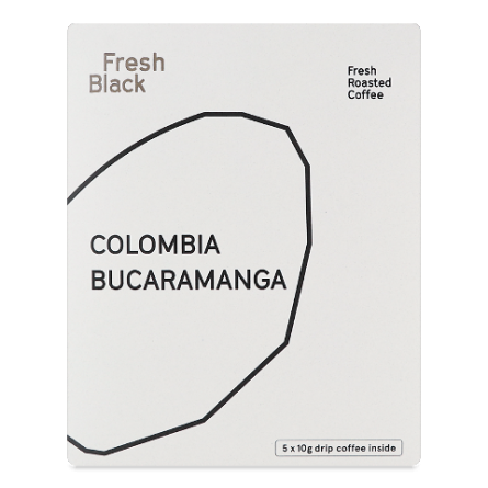 Кава Fresh Black Colombia Bucaramanga в дріпах slide 1