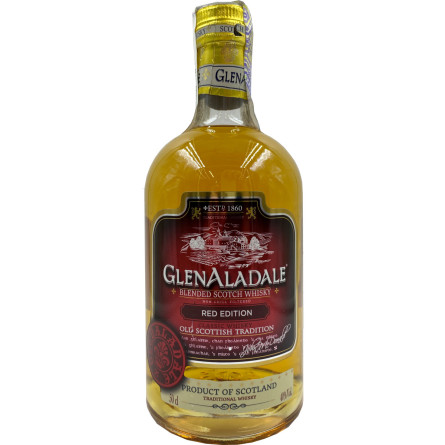 Віскі GlenAladale Red Edition 40% 0.5 л