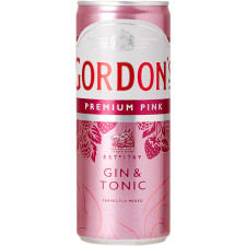 Напій алкогольний Gordon's Pink Gin-Tonic 6.4% 0.25 л mini slide 1