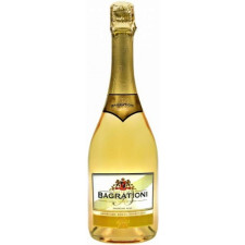 Вино ігристе Багратіоні біле напівсолодке 0.75 л 12% mini slide 1