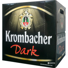 Упаковка пива Krombacher Dark темное фильтрованное 4.7% 0.5 л x 12 шт mini slide 1