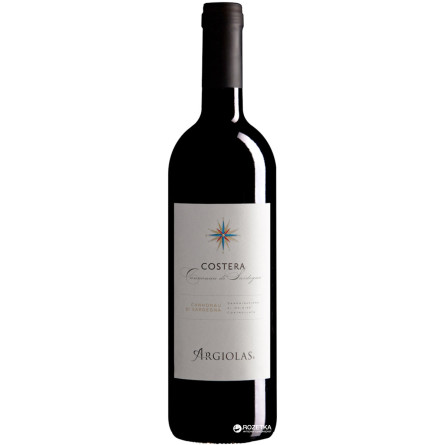 Вино Argiolas Cannonau di Sardegna Costera DOC 2005 червоне сухе 0.75 л 14%