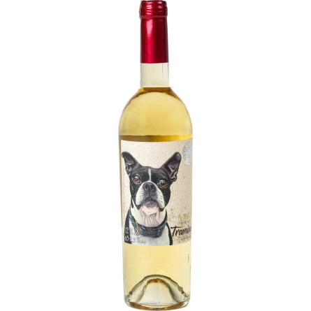 Вино Cotnar Dog Smile Wine &amp;amp;quot;Траминер&amp;amp;quot; белое полусухое 0.75 л 12%