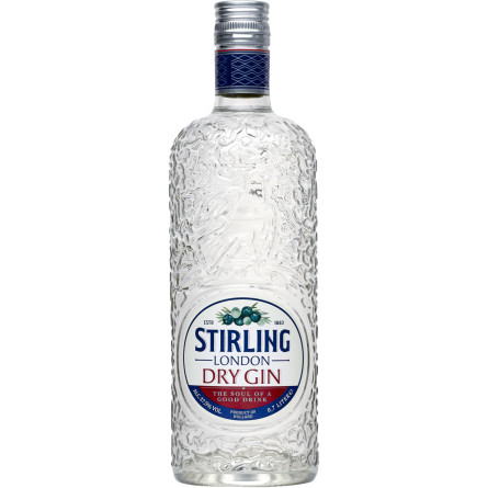 Джин Stirling London Dry Gin 0.7 л 37.5%