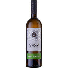 Вино GOGU WINERY Блан де Мерло біле напівсухе 0.75 л 13.5% mini slide 1