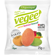 Упаковка чипсів картопляних McLloyd`s Vegee З овочами органічні 25 г х 10 шт. (8588000526871_8588000526895) mini slide 1