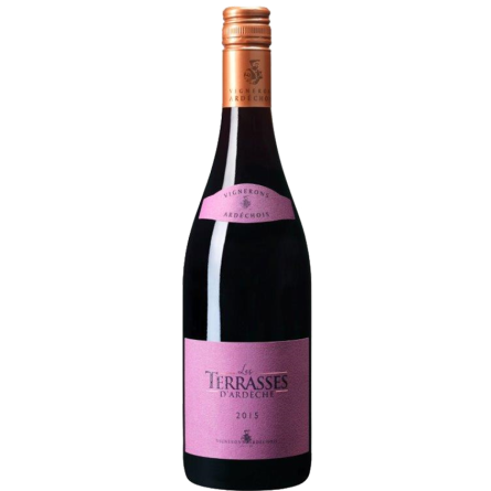 Вино Uvica Terrasses Ardeche красное сухое 0.75 л