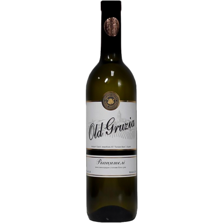 Вино Old Gruzia Ркацителі біле сухе 0.75 л