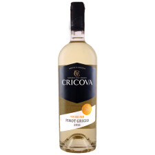 Вино Cricova Pinot Grigio біле сухе 0.75 л mini slide 1