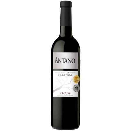 Вино Antano Rioja Crianza красное сухое 0.75 л slide 1