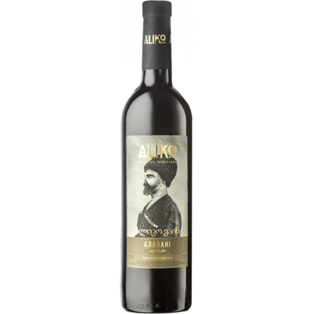 Вино Aliko Алазани біле напівсолодке 0.75 л