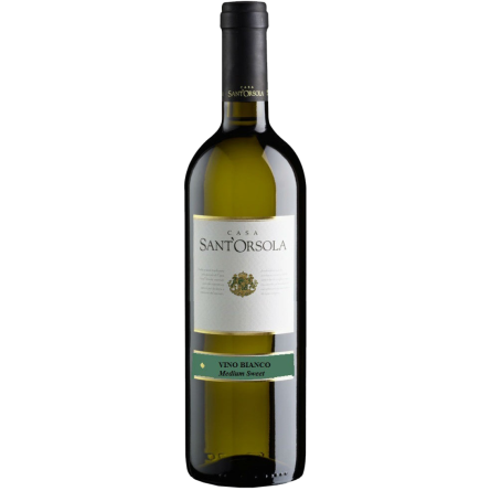 Вино SantOrsola Bianco біле напівсолодке 0.75 л slide 1