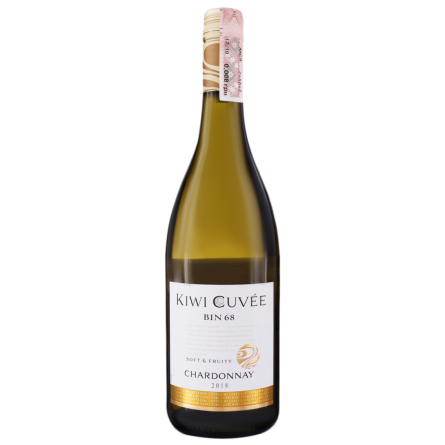 Вино Kiwi Cuvee Chardonnay белое сухое 0.75 л