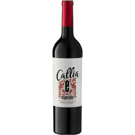 Вино Callia Shiraz Malbec Esperado Salentein червоне напівсолодке 0.75 л slide 1