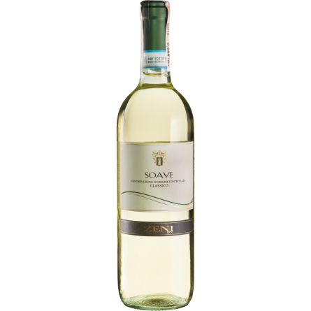 Вино Zeni Soave Classico біле сухе 0.75 л slide 1