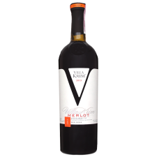 Вино Villa Krim Merlot червоне сухе 0.75 л mini slide 1