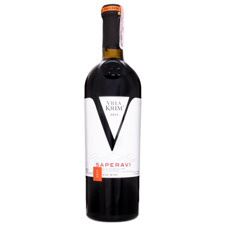 Вино Villa Krim Saperavi червоне сухе 0.75 л slide 1