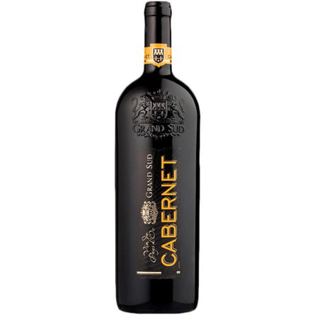 Вино Grand Sud Cabernet красное сухое 1 л
