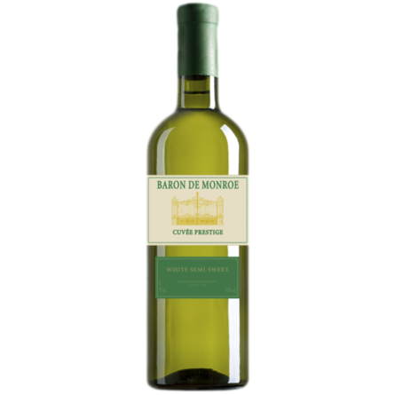 Вино Baron de Monroe біле напівсолодке 0.75 л