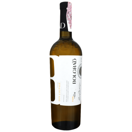 Вино Bolgrad Bon Coupage біле напівсолодке 0.75 л slide 1