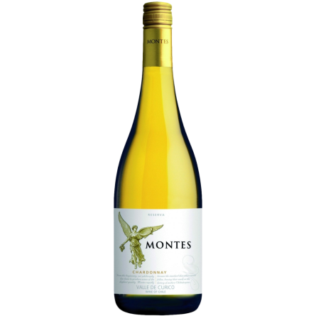 Вино Montes Reserva Chardonnay біле сухе 0.75 л slide 1