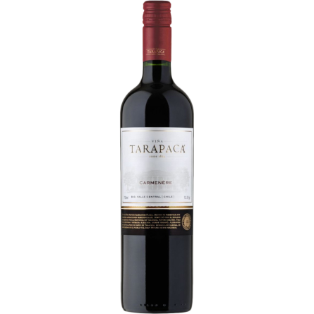 Вино Tarapaca Carmenere Reserva красное сухое 0.75 л