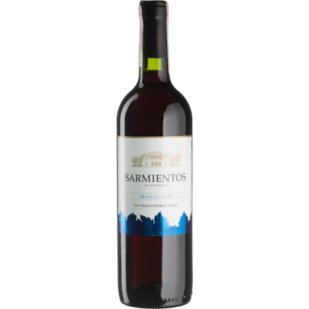 Вино Sarmientos de Tarapaca Merlot красное сухое 0.75 л slide 1