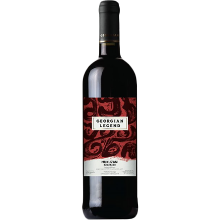 Вино Georgian Legend Mukuzani красное сухое 0.75 л
