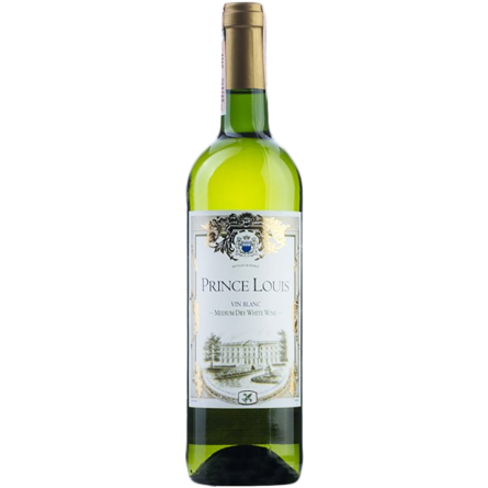 Вино Prince Louis Blanc біле сухе 0.75 л slide 1