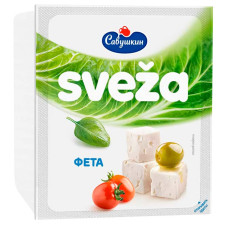 Сир Савушкин Sveza Фета 45% 200г mini slide 1