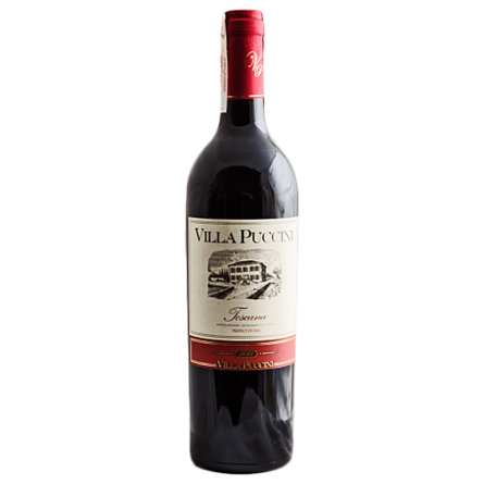Вино Villa Puccini Toscano Rosso красное сухое 0.75 л slide 1