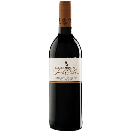 Вино Robert Mondavi Cabernet Sauvignon Twin Oaks червоне сухе 0.75 л slide 1