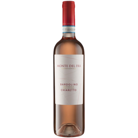 Вино Monte Del Fra Bardolino Chiaretto розовое сухое 0.75 л