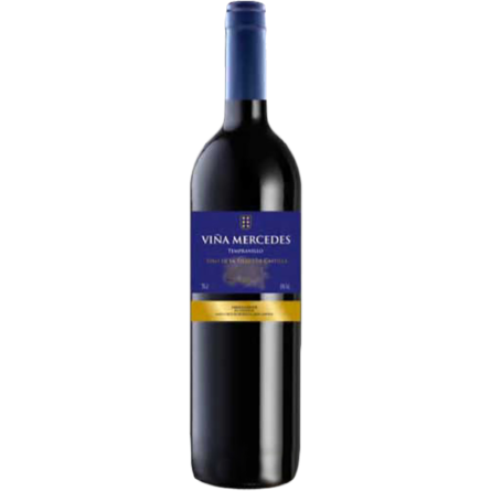 Вино Vina Mercedes Tempranillo красное сухое 0.75 л