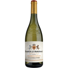 Вино Baron d'Arignac Chardonnay біле сухе 0.75 л mini slide 1
