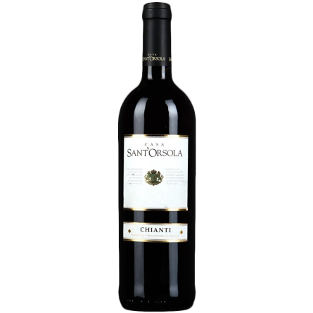 Вино Sant'Orsola Chianti красное сухое 0.75 л