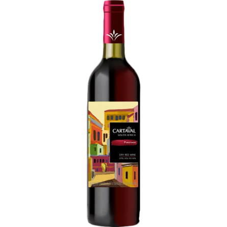Вино Cartaval Pinotage червоне сухе 0,75 л slide 1
