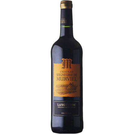 Вино Chаteau Seigneurie de Murviel Languedoc красное сухое 0.75 л slide 1