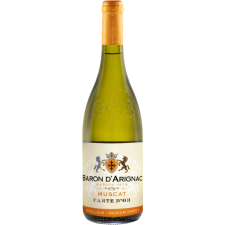 Вино Baron d'Arignac Muscat белое полусладкое 0.75 л mini slide 1