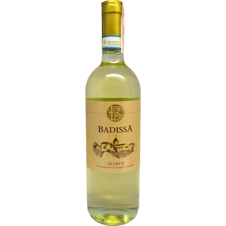 Вино Badissa Soave белое сухое 0.75 л slide 1