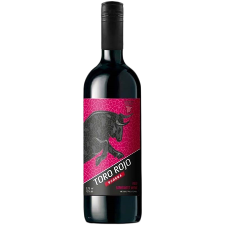 Вино Bodegas Toro Rojo червоне напівсолодке 0.75 л slide 1