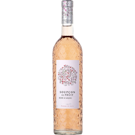 Вино Soupcon de Fruit Rose d'Anjou розовое сухое 11% 0,75 л slide 1
