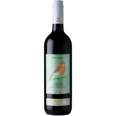 Вино Tinazzi Pitaro Corvina Verona IGP червоне сухе 0.75 л slide 1