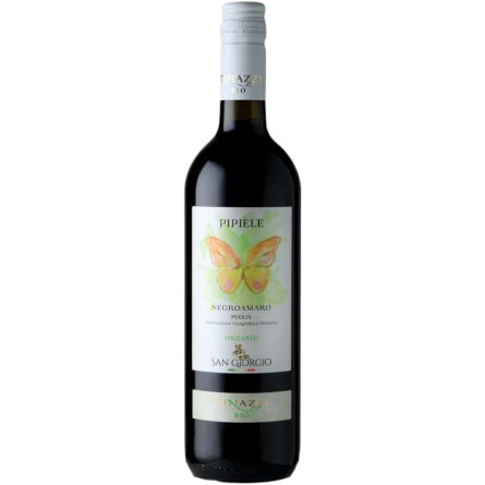 Вино Tinazzi Pipiele Negromano Puliga IGP красное сухое 0.75 л slide 1