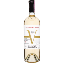 Вино Villa Krim Author's Collection Muscat-Traminer біле напівсолодке 0.75 л mini slide 1