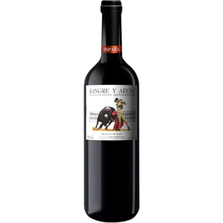 Вино Sangre y Arena Tinto semidulce красное полусладкое 0.75 л slide 1